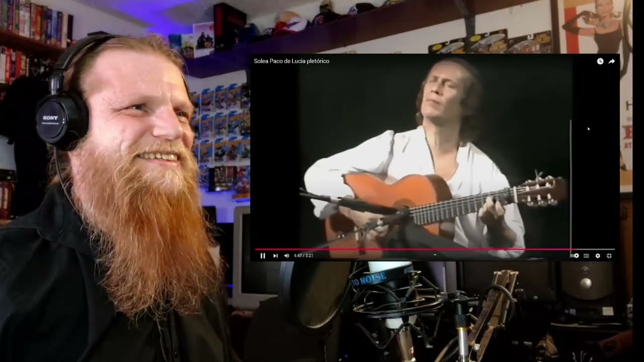 PACO DE LUCIA - Gloria al Niño Ricardo (Solea) REACTION | Metal Head DJ Reacts