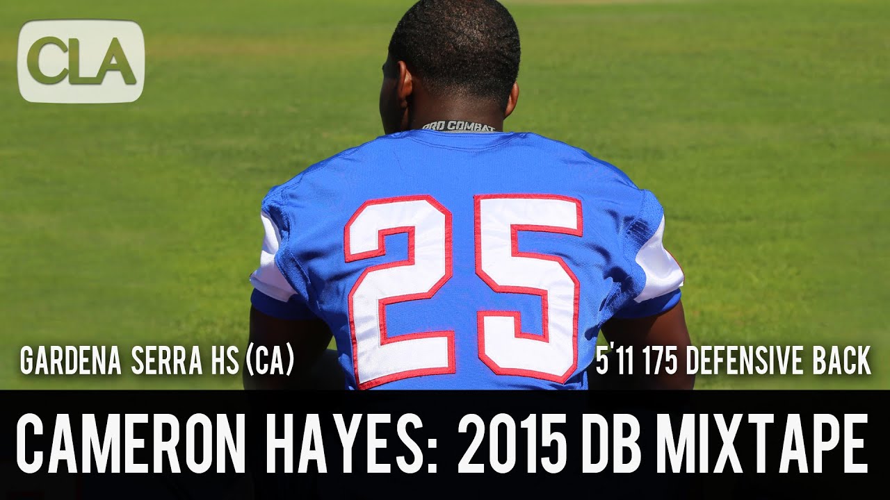 Cameron Hayes Senior Highlights 5 11 175 Db 2015 Gardena Serra Hs