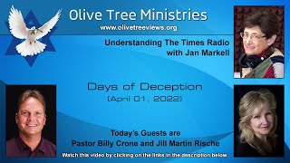 Days of Deception – Pastor Billy Crone and Jill Martin Rische