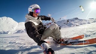 GoPro: Kite Skiing with Damien Leroy