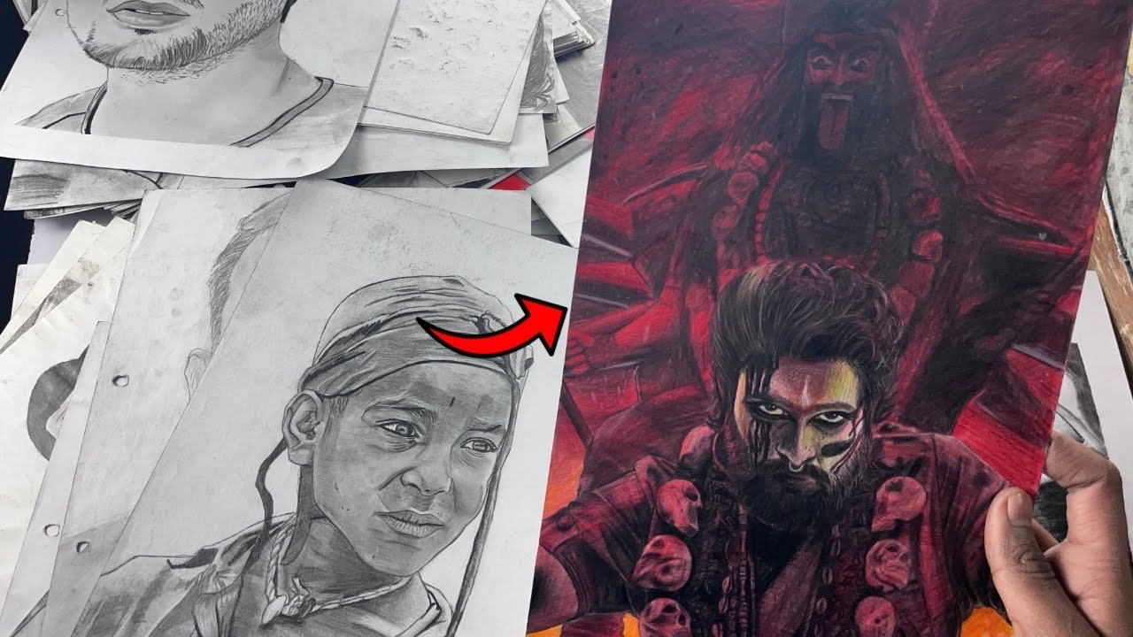 My Art Journey 🔥| How I Improved my Artwork. - YouTube