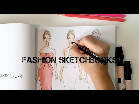 Fashion Illustration Tutorial: How to Use My Fashion Sketchbook (Print on Demand from Amazon.com)