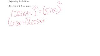 5 3b solving More Trig Equations