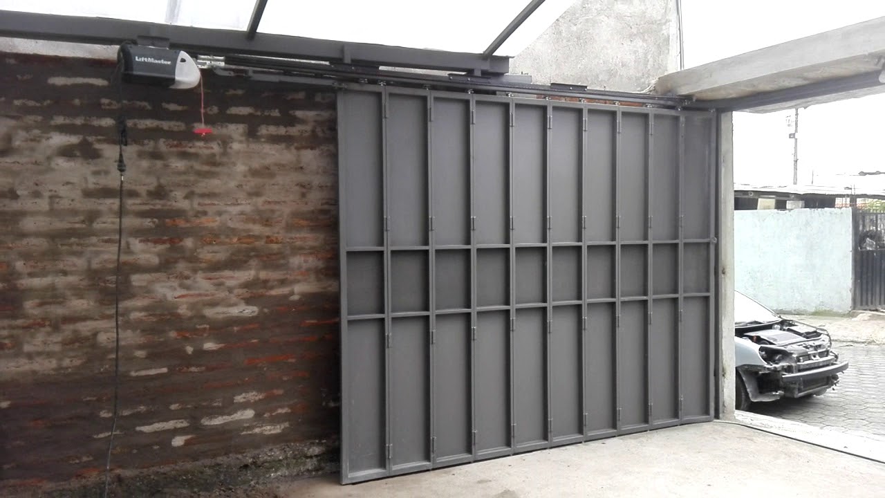 Puerta seccionada curva lateral en L YouTube Puerta seccionada curva lateral en L YouTube