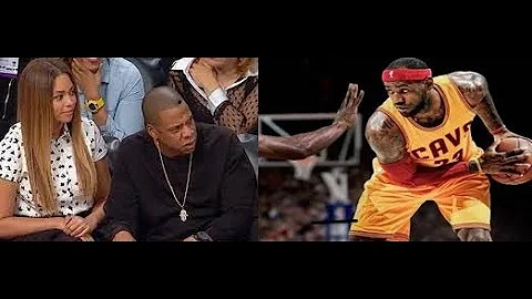Jay Z & Beyonce's Reaction To Lebron James Footwork #Shorts