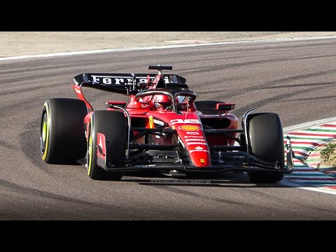Ferrari SF-23 F1 2023 Car Filming Day at Fiorano Circuit!