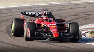 Ferrari SF23 F1 2023 Car Filming Day at Fiorano Circuit!