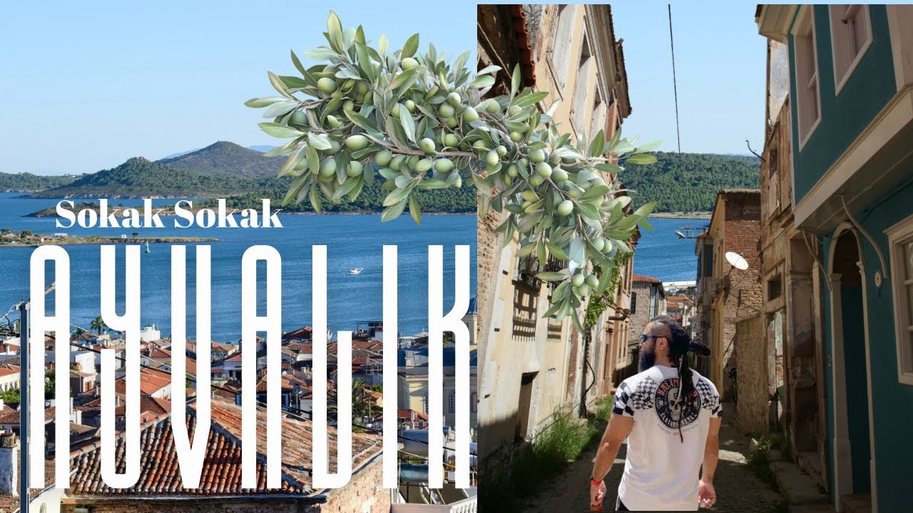 AYVALIK CUNDA ADASINI SOKAK SOKAK GEZİYORUZ #ayvalik #cunda #vlog