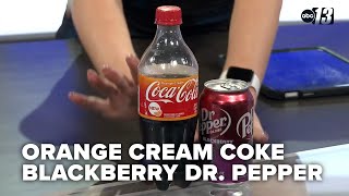 News anchors try out Orange Cream Coca-Cola and Blackberry Dr. Pepper screenshot 3