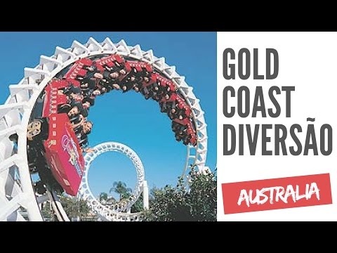 Vídeo: Os Parques Temáticos da Gold Coast da Austrália