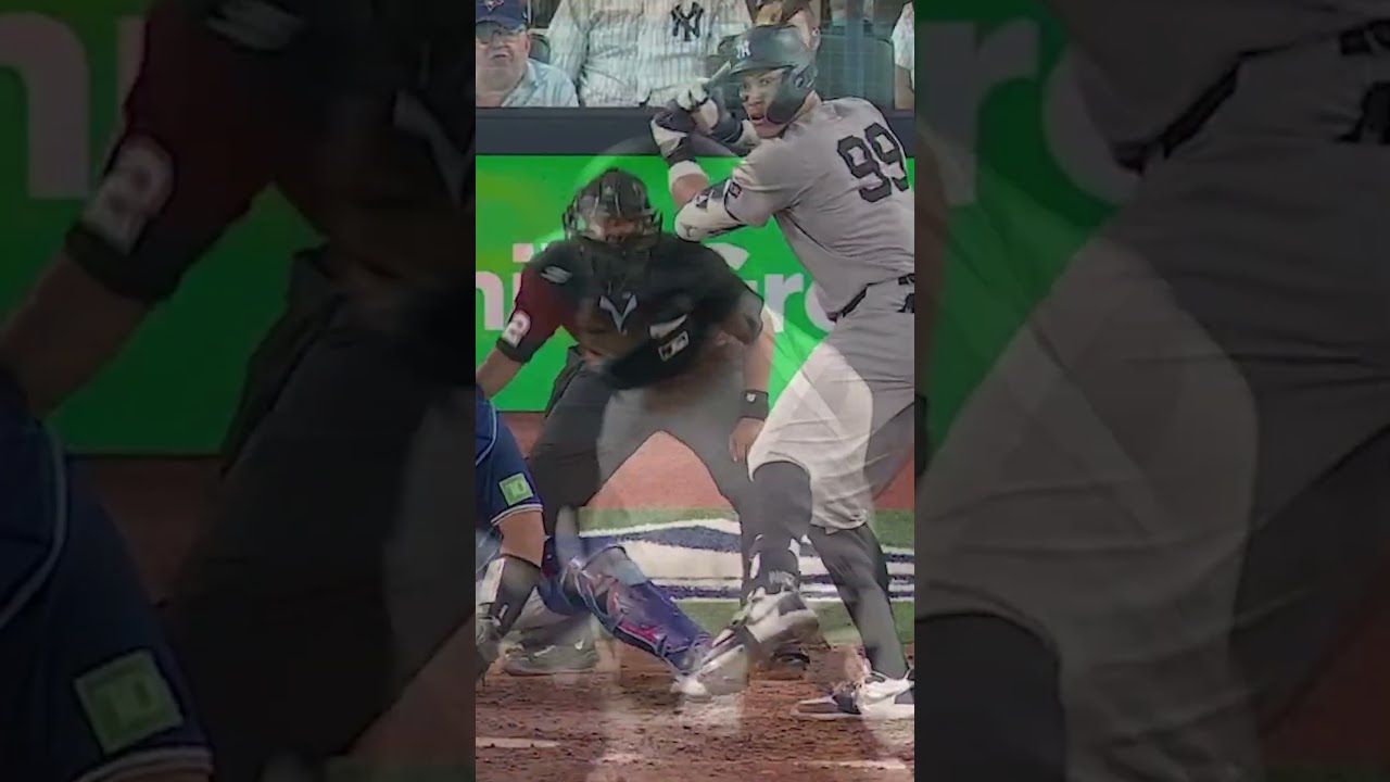 Aaron Judge Drops The Gavel And This Game Is Tied 