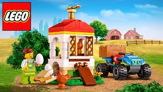 Small but COMPLETE Lego Set.. Chicken Henhouse (2022) #60344