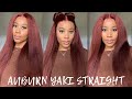 NO DYE NEEDED 😱 | VIBRANT YAKI STRAIGHT HAIR | EASY INSTALL, NO GLUE | FT. ARABELLA HAIR