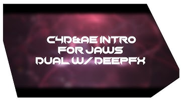 #451 C4D&Æ Intro for Jaws // w/@deepfx6199 [C4D] // Read Pinned Comment. // [2K]