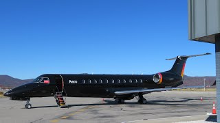 *Rare* Aero Embraer Legacy 600 (N809TD) | Roanoke Regional Airport