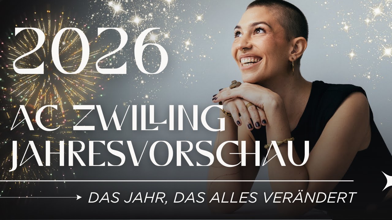 ♊ ZWILLING 2026 JAHRESVORSCHAU – Astrologische Einblicke für Wachstum, Wandel & Erfüllung