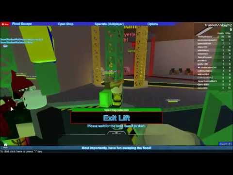 How To Win Roblox Flood Escape Easy Youtube - roblox flood escape winning hard so easy youtube