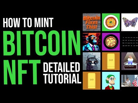 How to mint Bitcoin NFT Detailed Tutorial | Ordianlsbot.com Tutorial in Hindi