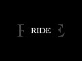 RIDE. The Official Video. Premieres Wednesday 7PM GMT #newmusic #musicvideo