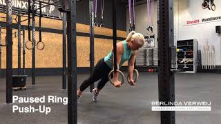 Paused Ring Push-Up