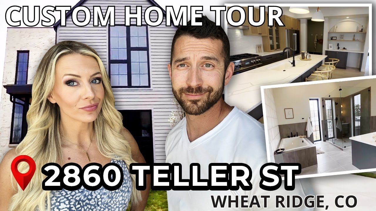 GORGEOUS Custom Home Tour | Wheat Ridge CO | 3494 SF | 5 Bedroom | New Construction | $1,550,000
