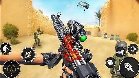 Commando Mission Gun Games 3D:AndroidGamePlay#Part1