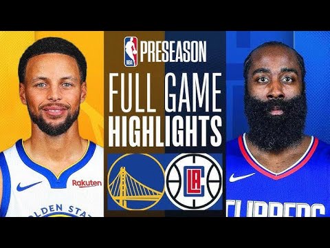 WARRIORS at CLIPPERS | NBA PRESEASON FULL GAME HIGHLIGHTS |