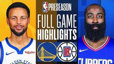 WARRIORS at CLIPPERS | NBA PRESEASON FULL GAME HIGHLIGHTS |