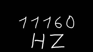 11160 hz