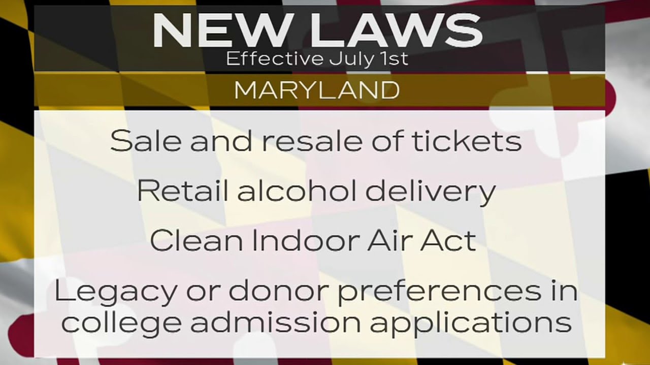 New laws in DMV take effect on July 1 | NBC4 Washington - YouTube