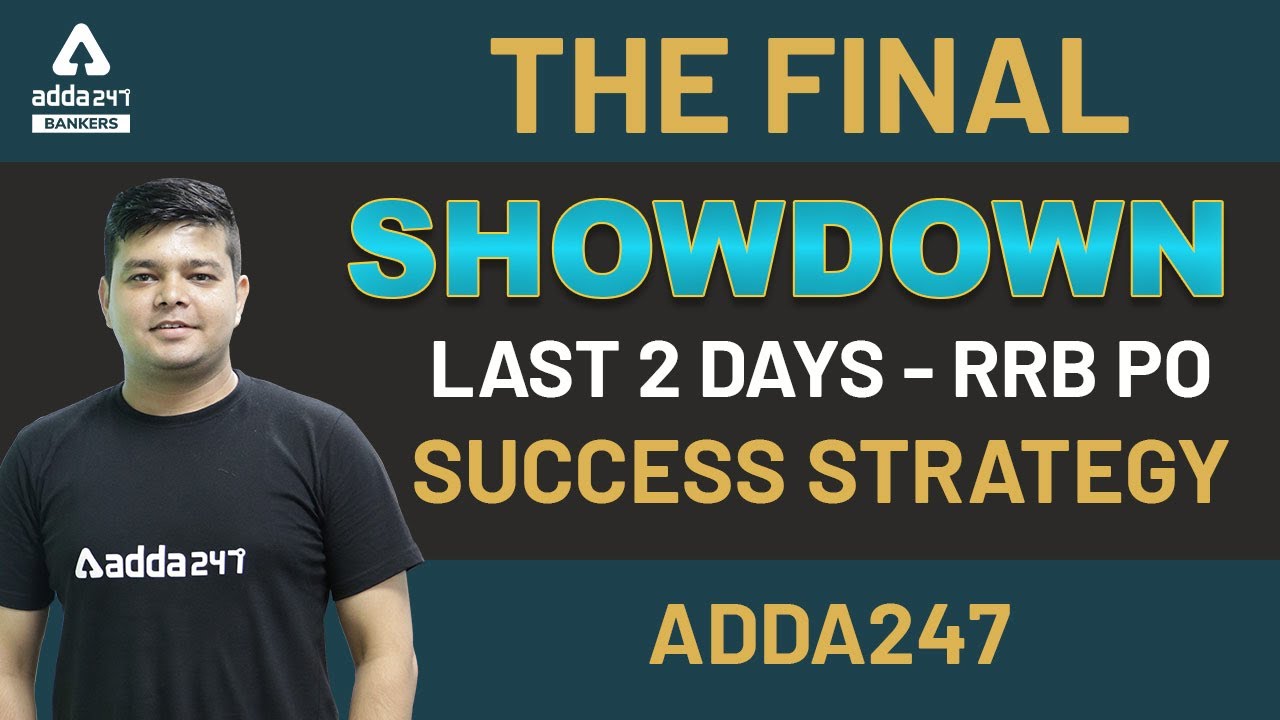 IBPS RRB PO Prelims 2020 |Success Strategy | ADDA247