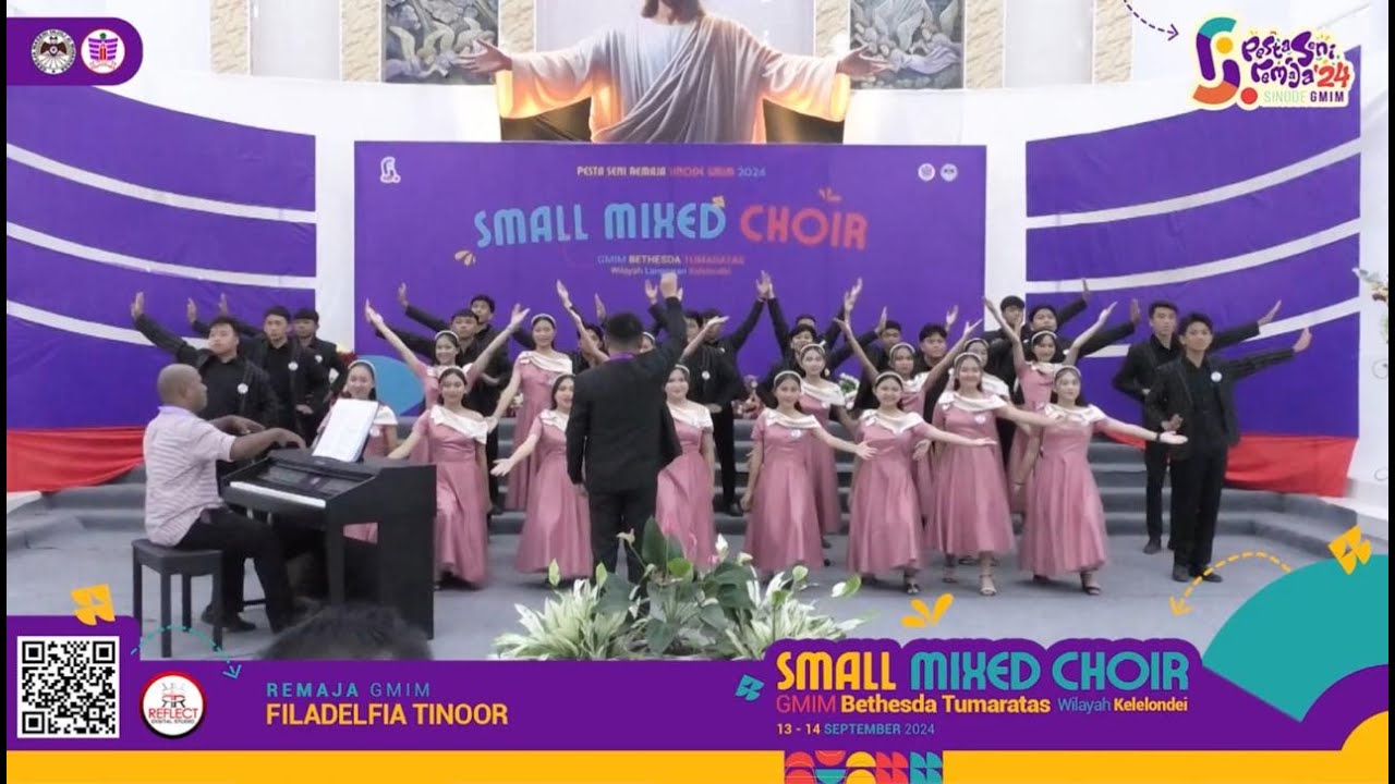 Runner Up Small Mixed Choir | Awake My Soul - Elaine Hagenberg | Remaja Filadelfia Tinoor | PSR 2024