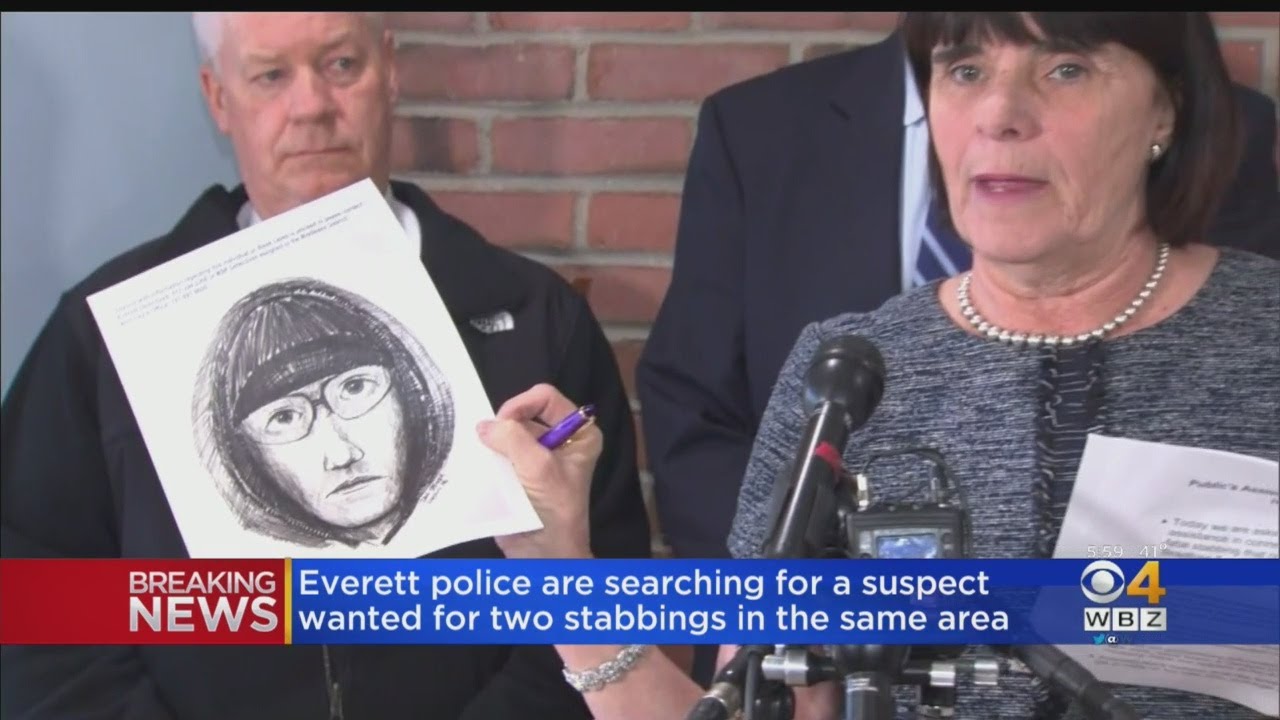 Everett Police Search For Suspect In Random Stabbings - YouTube