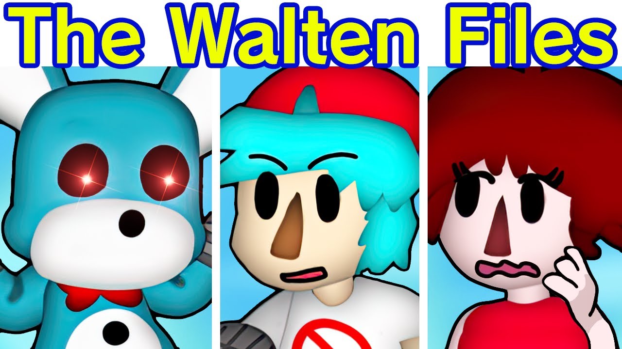 Friday Night Funkin' VS The Walten Files FULL WEEK + Cutscenes (FNF Mod) ( The Funkin Files/Horror) 