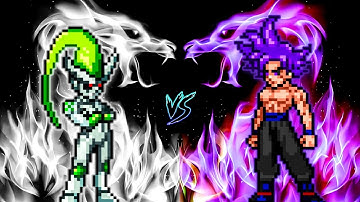 Cellbuzer Dbaf (New) VS Goku 1000 Yr Old (all form) in Jump Force Mugen