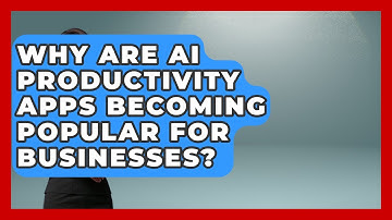 Why Are AI Productivity Apps Becoming Popular for Businesses? | AI SaaS Software Explained News