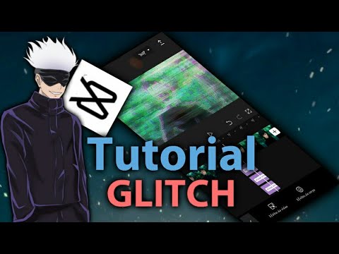 tutorial glitch transição capcut