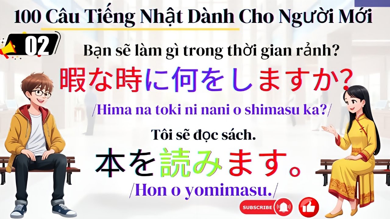 100 Câu Tiếng Nhật Dành Cho Người Mới – Giao Tiếp Dễ Dàng