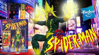 Spider-Man Retro Vintage Collection Electro Marvel Legends 2020 Figura Reseña Review