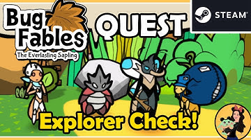 EXPLORER CHECK! QUEST [CENN AND PISCI] - Bug Fables; the Everlasting Sapling Gameplay