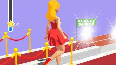 Shoe Race Mobile Game! (Gameplay for Android/iOS)  Level 1 - 3