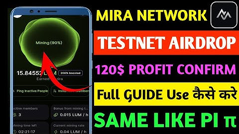🚨MIRA NETWORK TESTNET AIRDROP FULL VIDEO GUIDE |MIRA NETWORK USE KAISE KARE | LUMAIRA AIRDROP UPDATE
