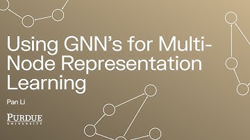 Using Graph Neural Networks for Multi-Node Representation Learning | Pan Li