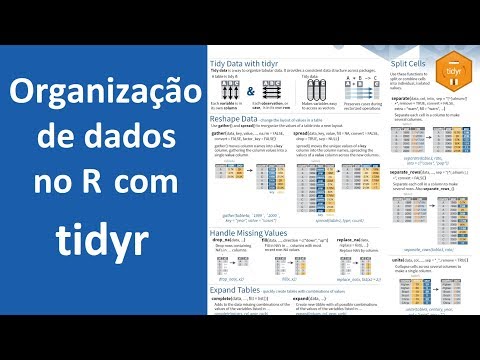 Organização de dados no R com Tidyr (Curso R para Machine Learning - Aula 6)