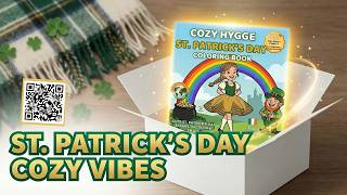 SK Paixao Art Books: ☘ Cozy Hygge St. Patrick’s Day Coloring Book |Cute Irish Scenes, Leprechauns