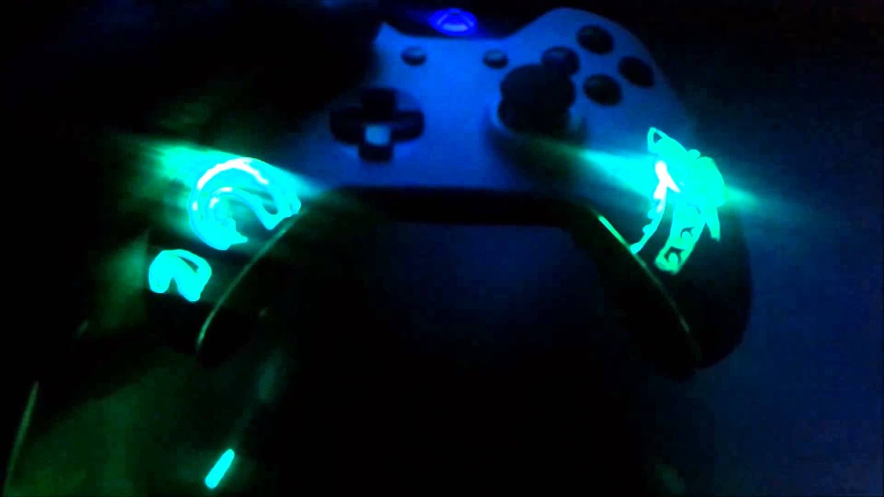 LED Design (taniwha) Xbox One Controller - YouTube