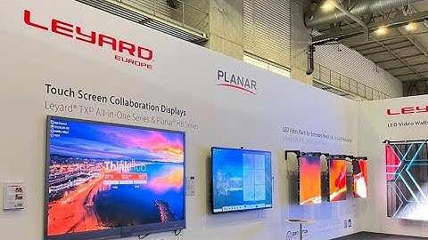 ISE 2023 - Leyard Booth
