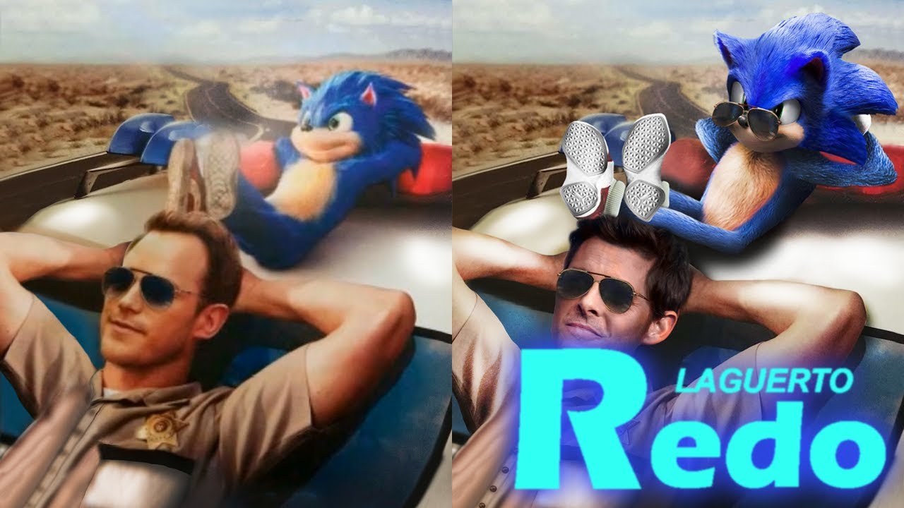 [Laguerto Redo] Sonic the Hedgehog (Movie) Leaked Fast Friends Poster [S1 #4]