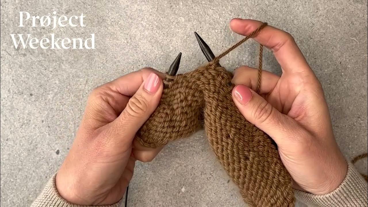 Knitting Increasing Purl Stitches using the (M1P),( M1RP) , & (M1LP