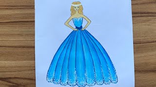 BBC  Blast Art  Design  Barbie doll sketch